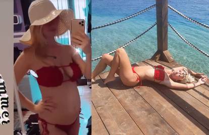 Barbara iz 'Savršenog' pokazala trudnički trbuh u mini bikiniju