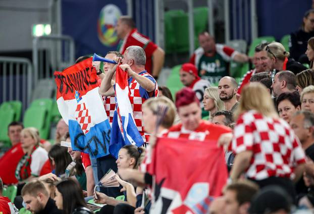 Ljubljana: Utakmica rukometašica Hrvatske i Švicarske na Europskom prvenstvu