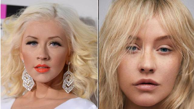 Aguilera neprepoznatljiva bez šminke: Cijenim sirovu ljepotu