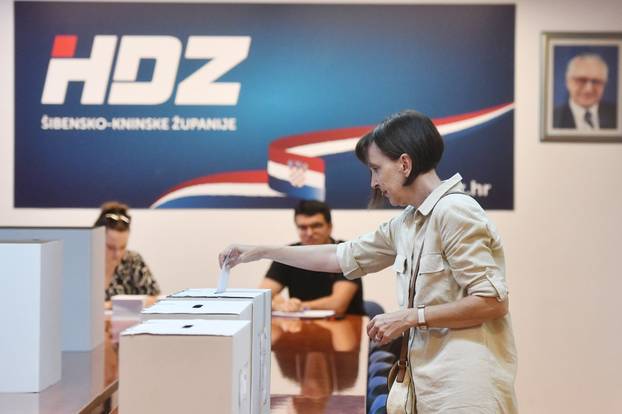 Šibenik: Unutarstrana?ki Izbori za predsjednika i predsjedništvo HDZ-a