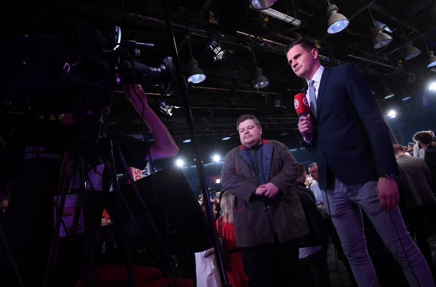 Zagreb: Izborni stožer Zorana Milanovića u drugom krugu predsjedničkih izbora