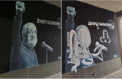 Vandali potpuno uništili mural u Srbiji posvećen Balaševiću...