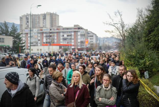 Sarajevo: Prosvjed ispred Federacije BiH zbog uvjeta u Zavodu Pazarić