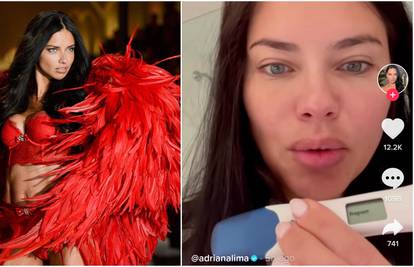 Adriana Lima videozapisom na TikToku otkrila da je trudna