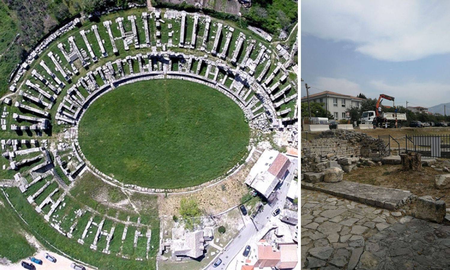 Solin se zbog kamenih blokova kod amfiteatra žalio ministrici
