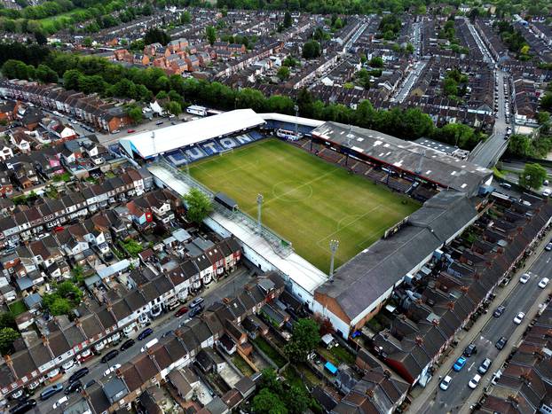 A view of Luton Town's Kenilworth Road stadium