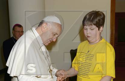 Ena kod Pape: Pozvala ga je u Hrvatsku, on ju je blagoslovio