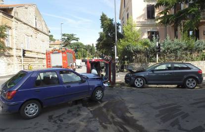 Prometna u Puli: Sudarili su se jer su semafori bili u kvaru?