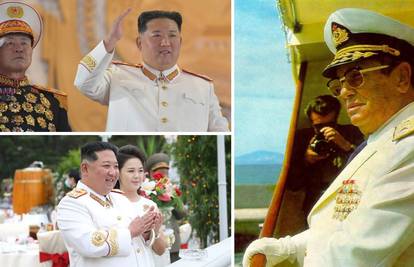 Kim kao Tito: U bijeloj uniformi s parade prijetio nuklearkama