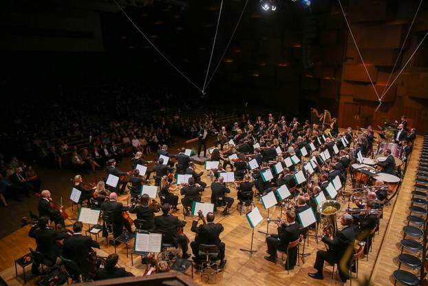Zagreb: Nastup Zagreba?ke filharmonije u KD Vatroslava Lisinskog 