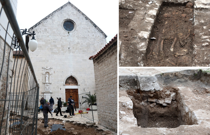Prilikom radova u blizini crkve u Šibeniku otkrili prastaro groblje