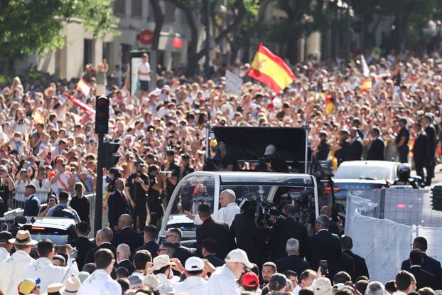 Pope Leo XIV visits Spain
