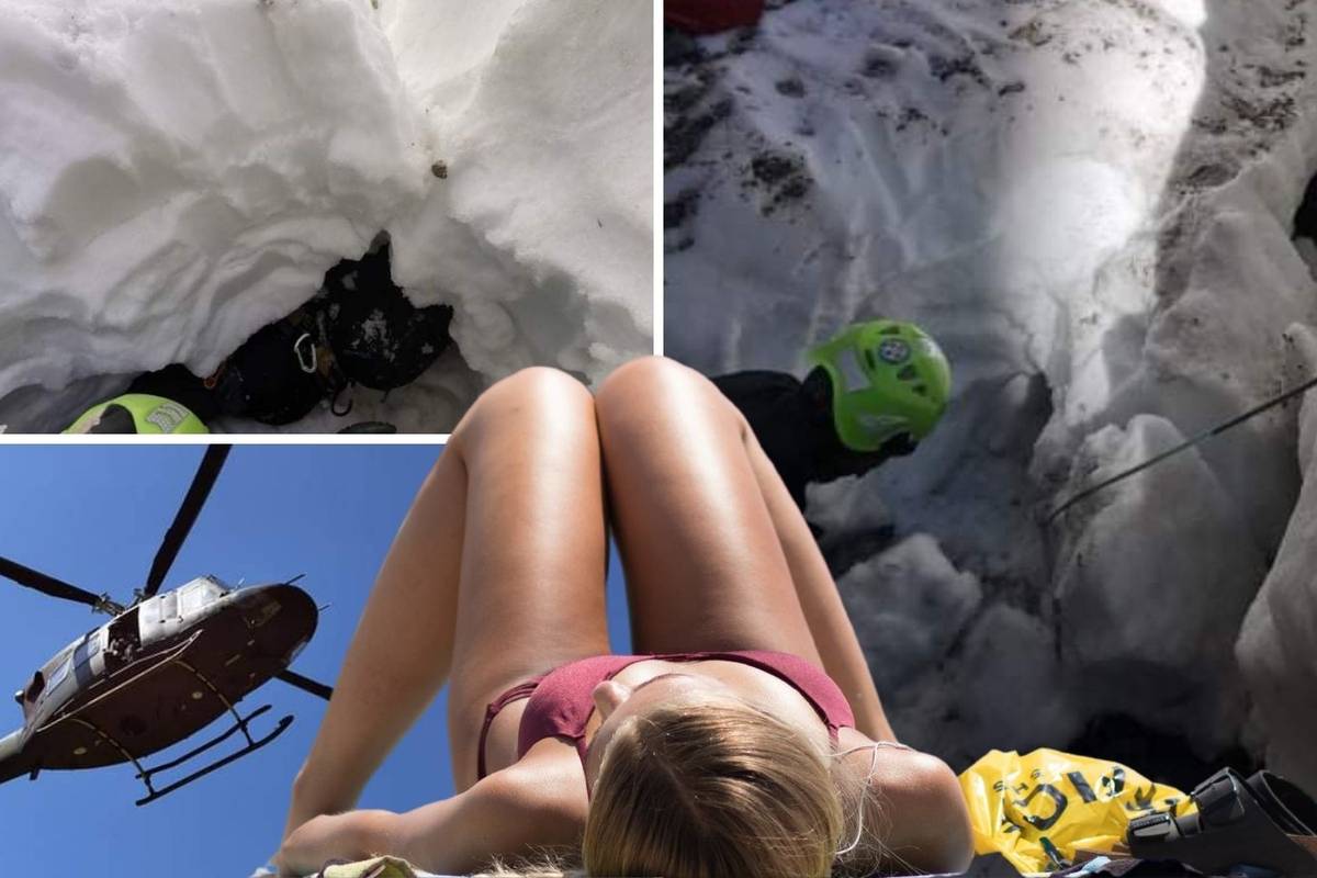 Dok se mi pržimo na 40°C, na sat vremena vožnje od Hrvatske čovjeka cijelog zatrpao snijeg!