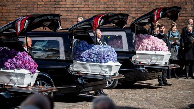 Denmark. Funeral service for victims of Sri Lanka terror attack