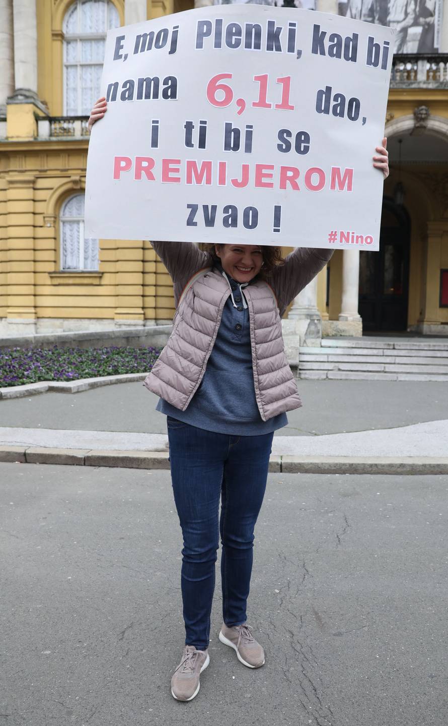 Zagreb: Okupljanje za veliki prosvjed Hrvatska mora bolje