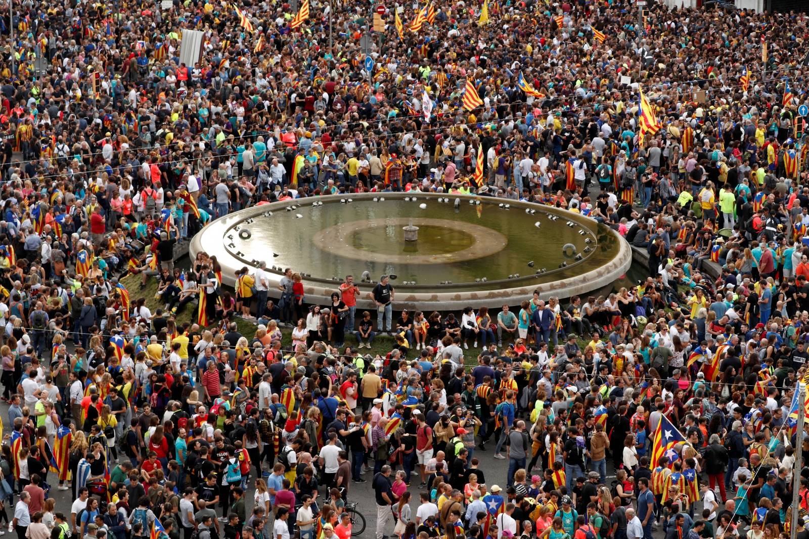 Catalonia's general strike