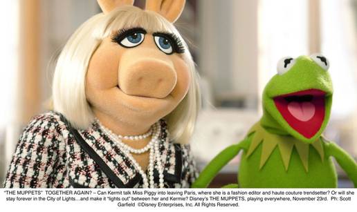 Likovi iz Muppeta u muzeju: Zvijezde Kermit i Miss Piggy