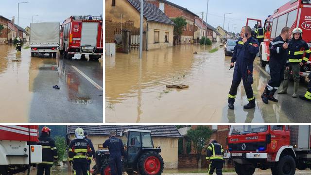 Bujice poplavile dvorišta, ceste i podrume, mještani su ogorčeni: 'Sve je puno vode, katastrofa!'