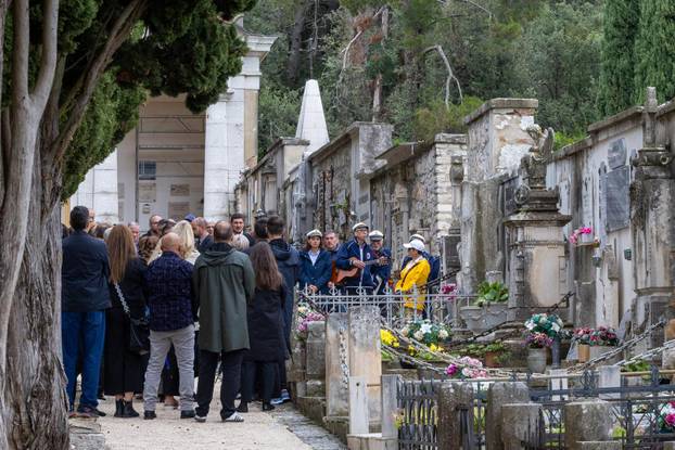 Rovinj: Pogreb Mirka Cetinskog