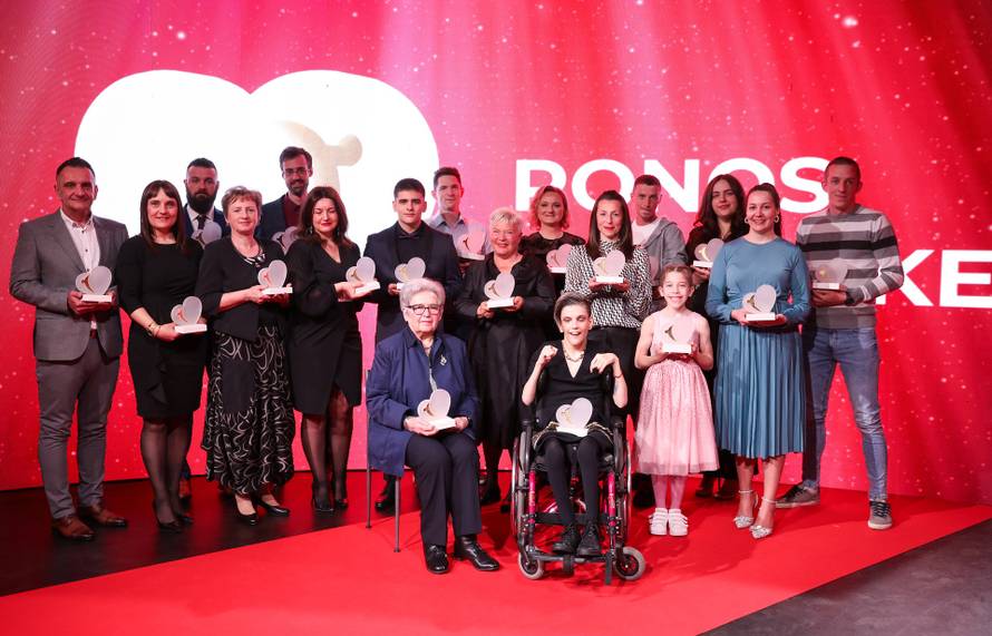 Zagreb: Dobitnici nagrade Ponos Hrvatske 