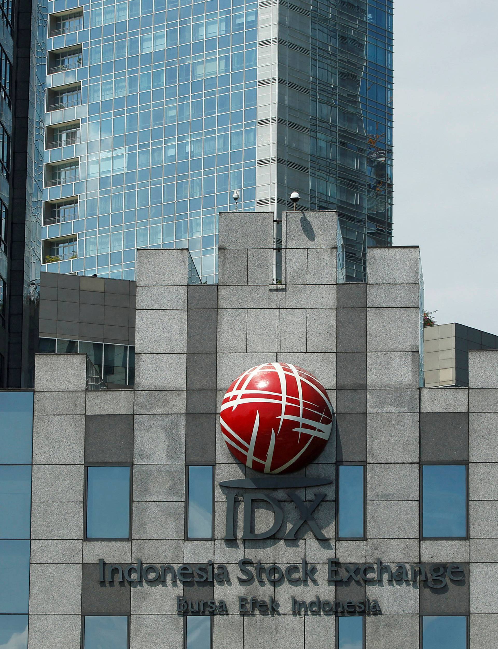 FILE PHOTO: A view of the Indonesia Stock Exchange building in Jakarta, Indonesia