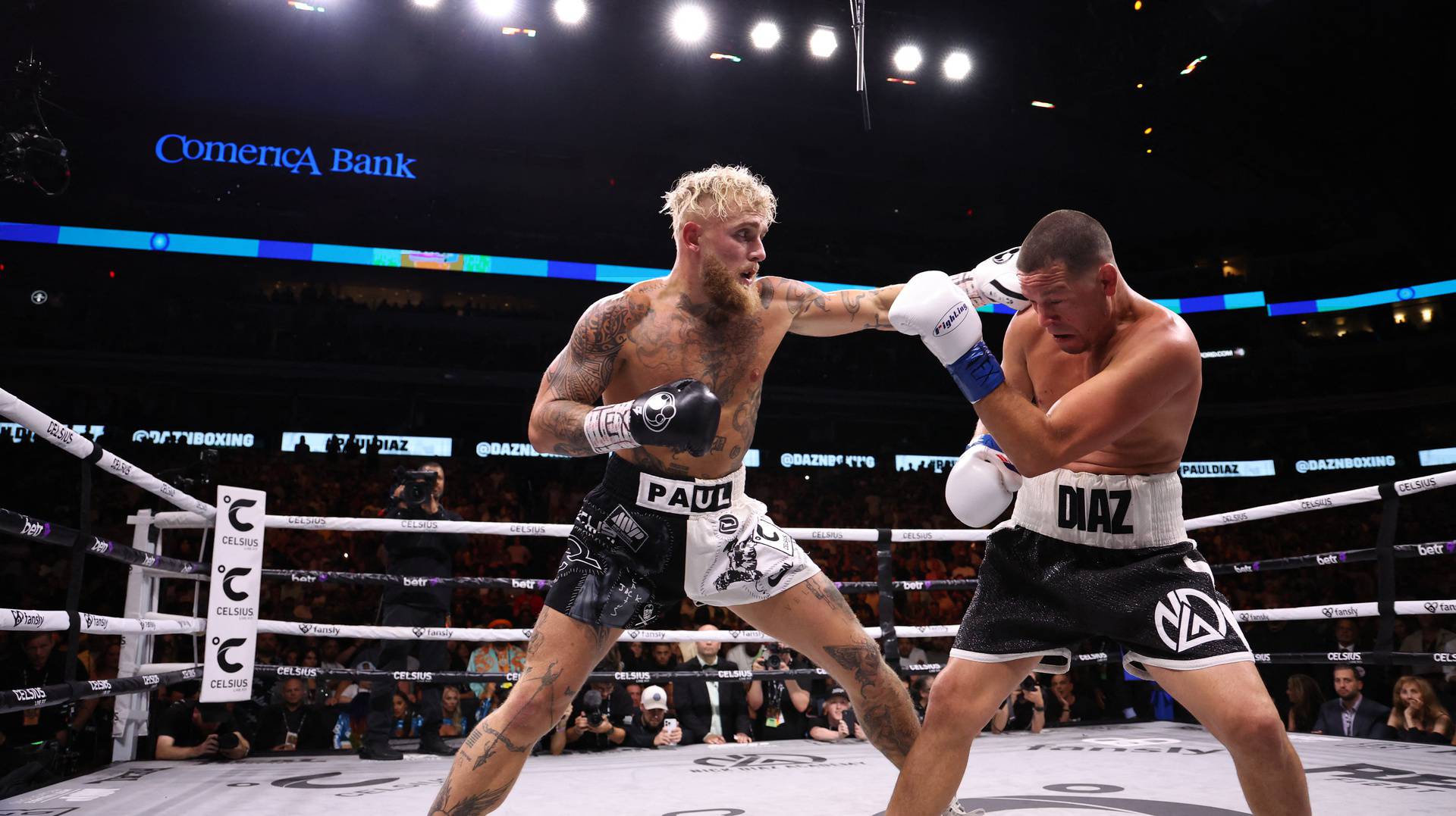 Boxing: Jake Paul vs Nate Diaz