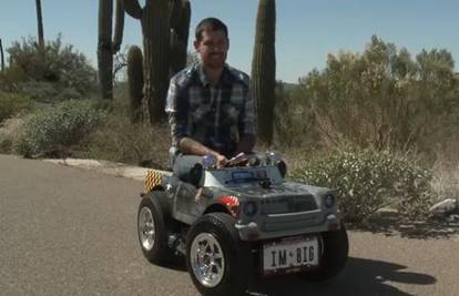 Juri 40 km na sat: Napravio najmanji automobil na svijetu