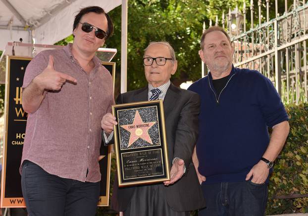 Ennio Morricone Honored with a Star on The Hollywood Walk of Fame