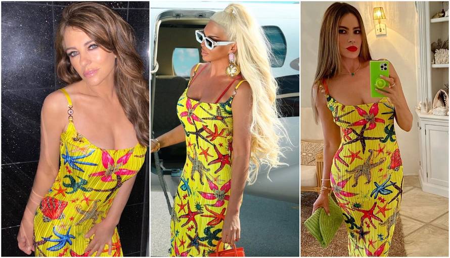 Sofia Vegara i Jelena Karleuša obukle su identičnu haljinu isti dan: Sada je ima i Liz Hurley