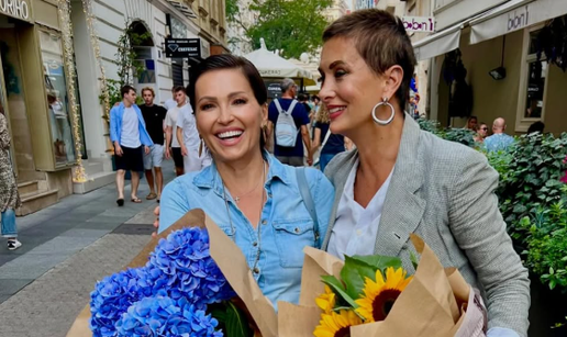 Nina Badrić i Leonarda Boban zablistale su u šetnji gradom: Osmijesi im nisu silazili s lica