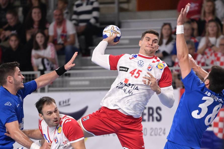 Varaždin: Hrvatska i Grčka igraju kvalifikacijsku rukometnu utakmicu za EP 2024.