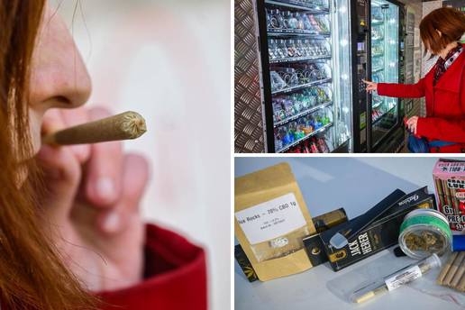 OTKRIVAMO Djeca mogu bez kontrole kupiti smotuljke od konoplje na automatima!
