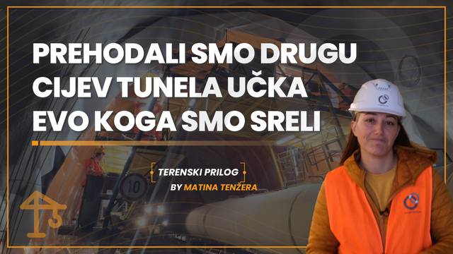 Pogledajte kako napreduju radovi u jednom od najznačajnijih cestovnih tunela