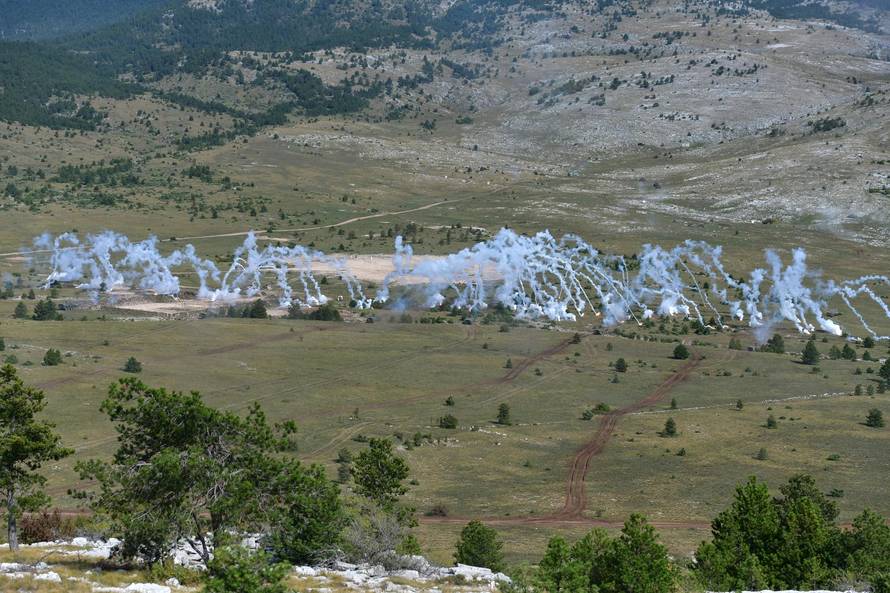 FOTO Hrvatska je testirala po prvi puta dalekometno oružje: 'Osjetio sam tek malu tremu'