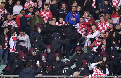 Uefa kaznila HNS zbog nereda u Beču, opet zatvara dio stadiona