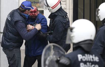 Prosvjed u Bruxellesu: Izbili sukobi, više ljudi je ozlijeđeno