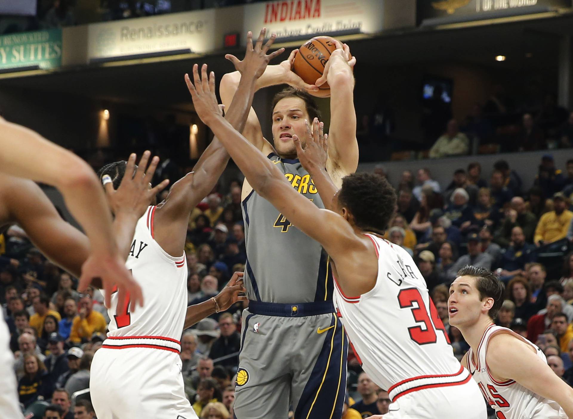 NBA: Chicago Bulls at Indiana Pacers