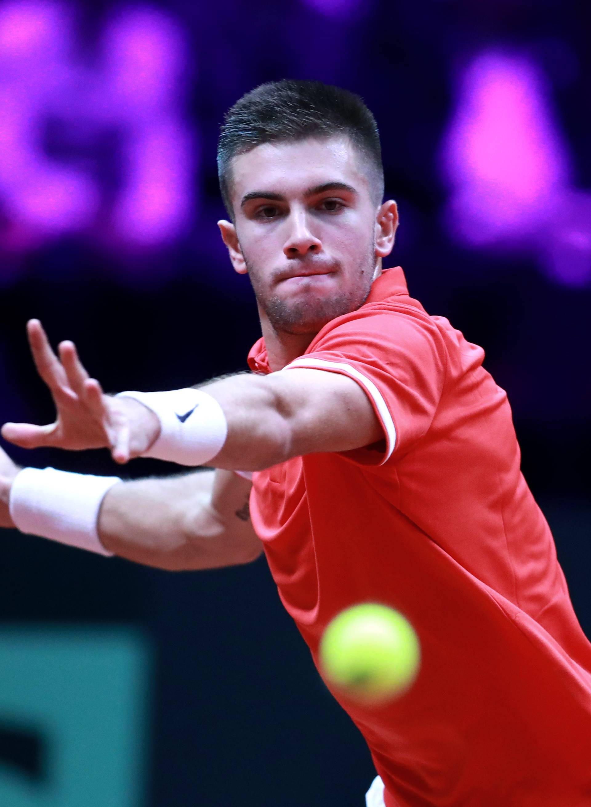 Lille: U 1. meÄu finala Davis Cupa sastali se Jeremy Chardy i Borna Coric