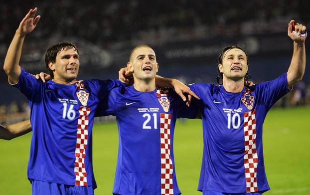 Hrvatska pobijedila Englesku s 2:0 u kvalifikacijama za Europsko prvenstvo, 11.10.2006.