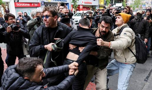 FOTO Kaos u Istanbulu: Više od 400 uhićenih  na obilježavanju 1. svibnja. Dio grada je ograđen