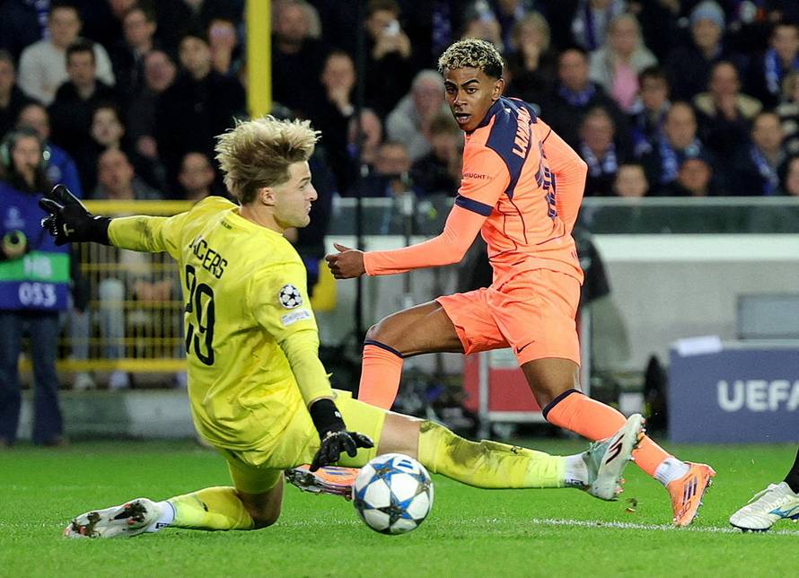 UEFA Champions League - Club Brugge v FC Barcelona