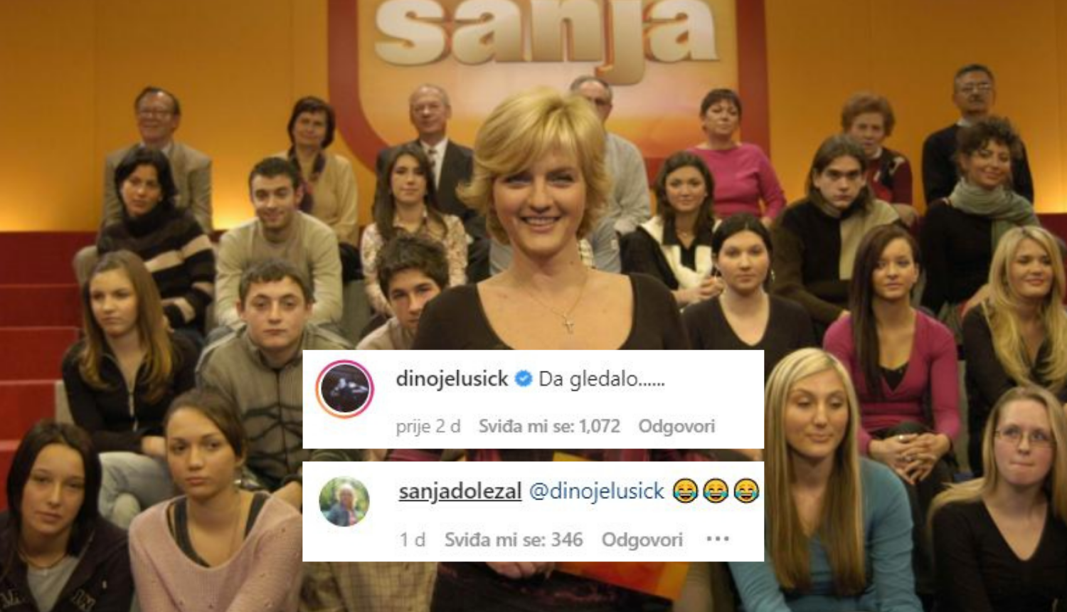 Dino Jelusić komentirao scenu iz showa sa Sanjom i dekolteom: 'Je li se gledalo? Da gledalo...'