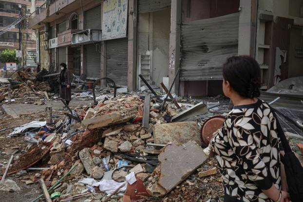 10-day ceasefire between Lebanon and Israel, in Beirut