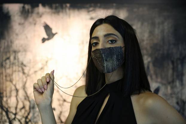 Jordanian chef develops eggplant 'leather', creates sustainable face masks in Amman