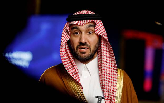 FILE PHOTO: Interview with Saudi Minister of Sports, Prince Abdulaziz bin Turki Al Faisal