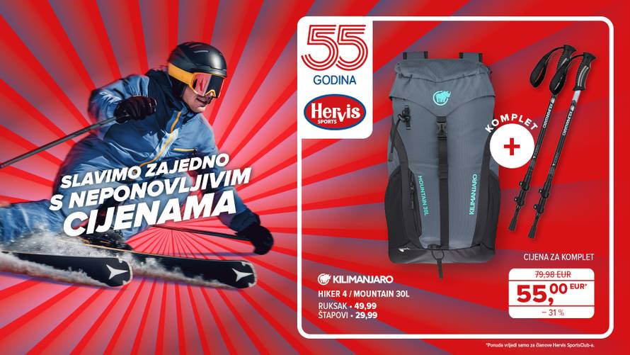Proslavi 55 godina Hervisa uz lude popuste!