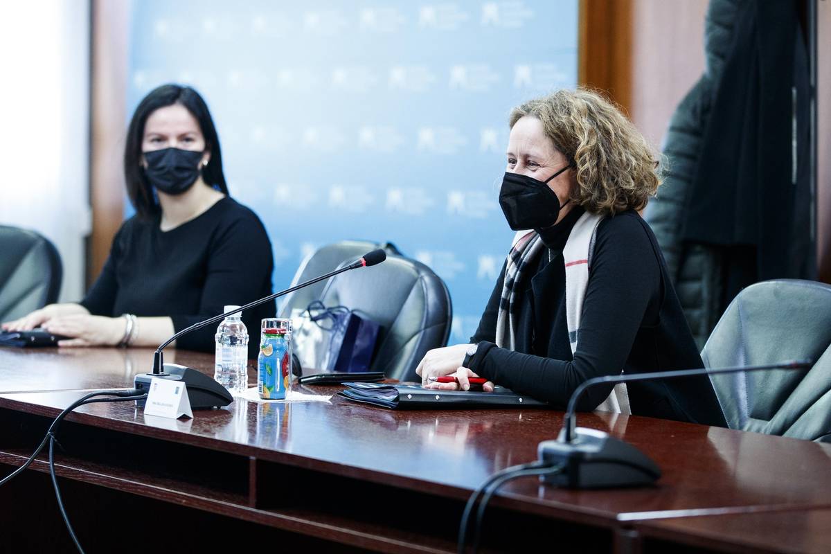 Obuljen Koržinek u Splitu se sastala sa županom Bobanom