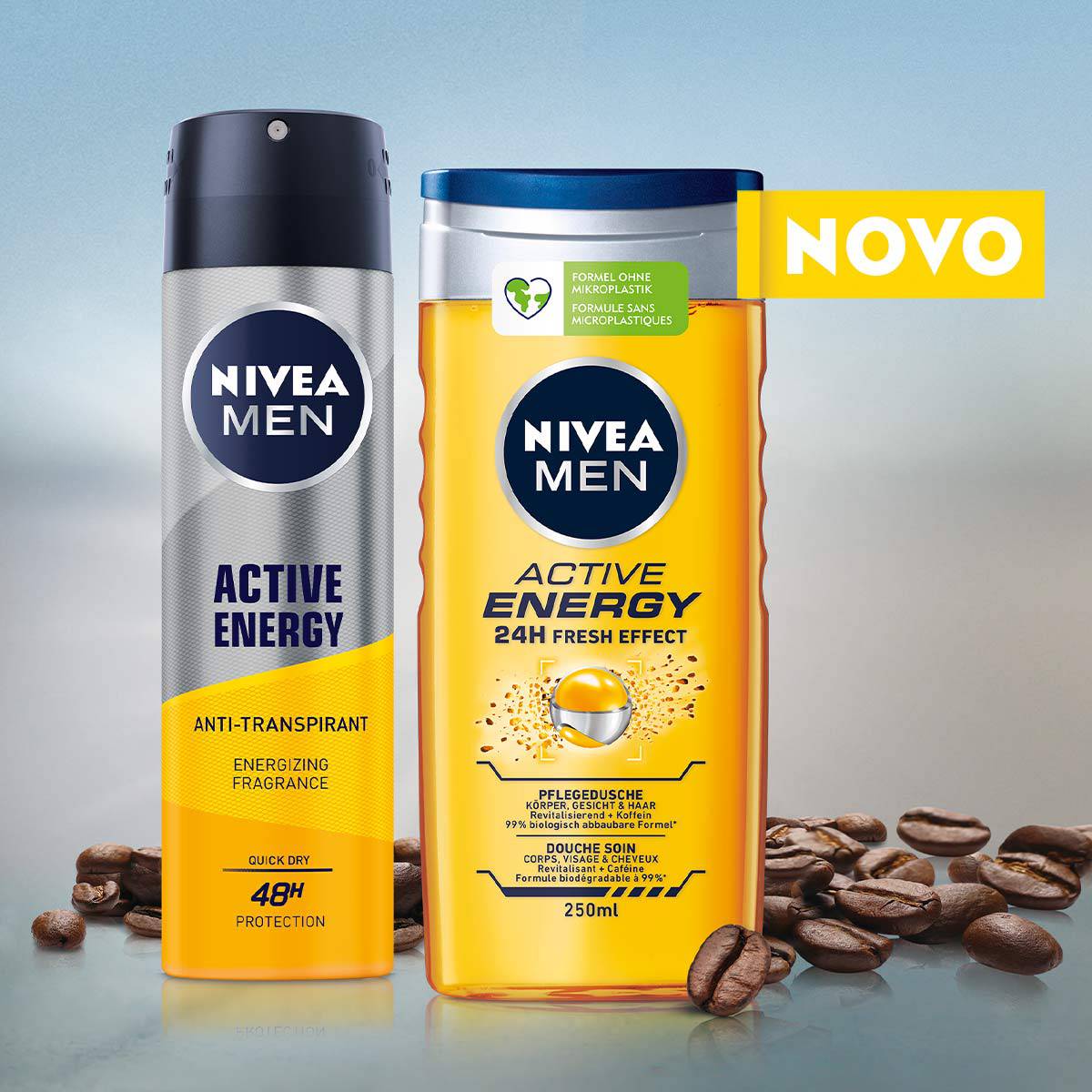 Aktivan početak dana uz NIVEA MEN Active Energy proizvode