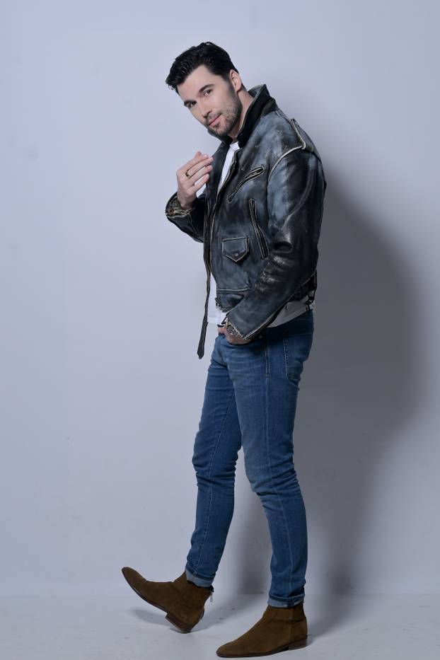 Zagreb: Maneken Dean Pelić