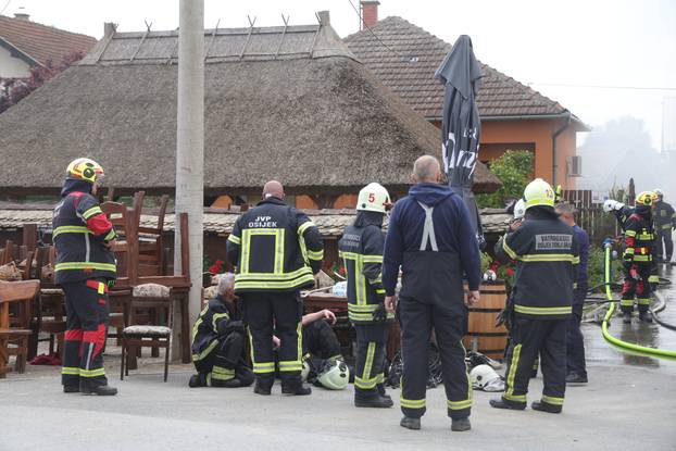 Izgorio poznati restoran u Baranji